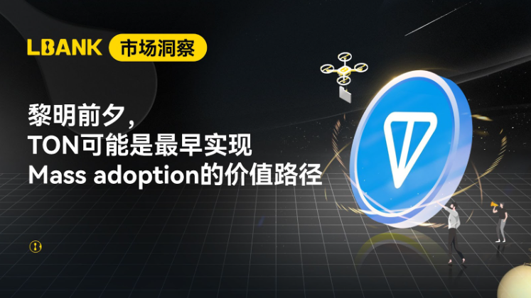 黎明前夕，TON可能是最早实现Mass adoption的价值路径图标