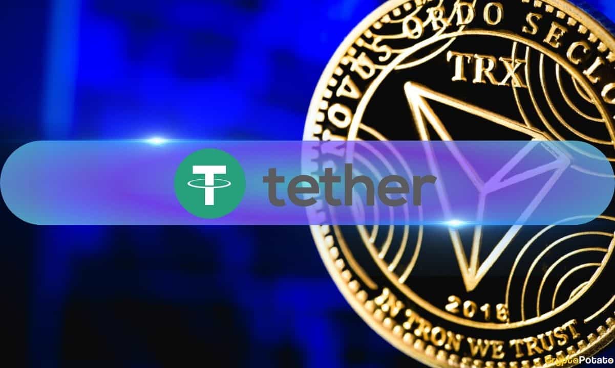 TRON网络上的Tether超过Visa的日均交易量，达到530亿美元图标