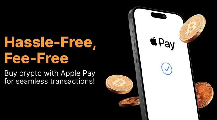 Bybit支持Apple Pay结账图标