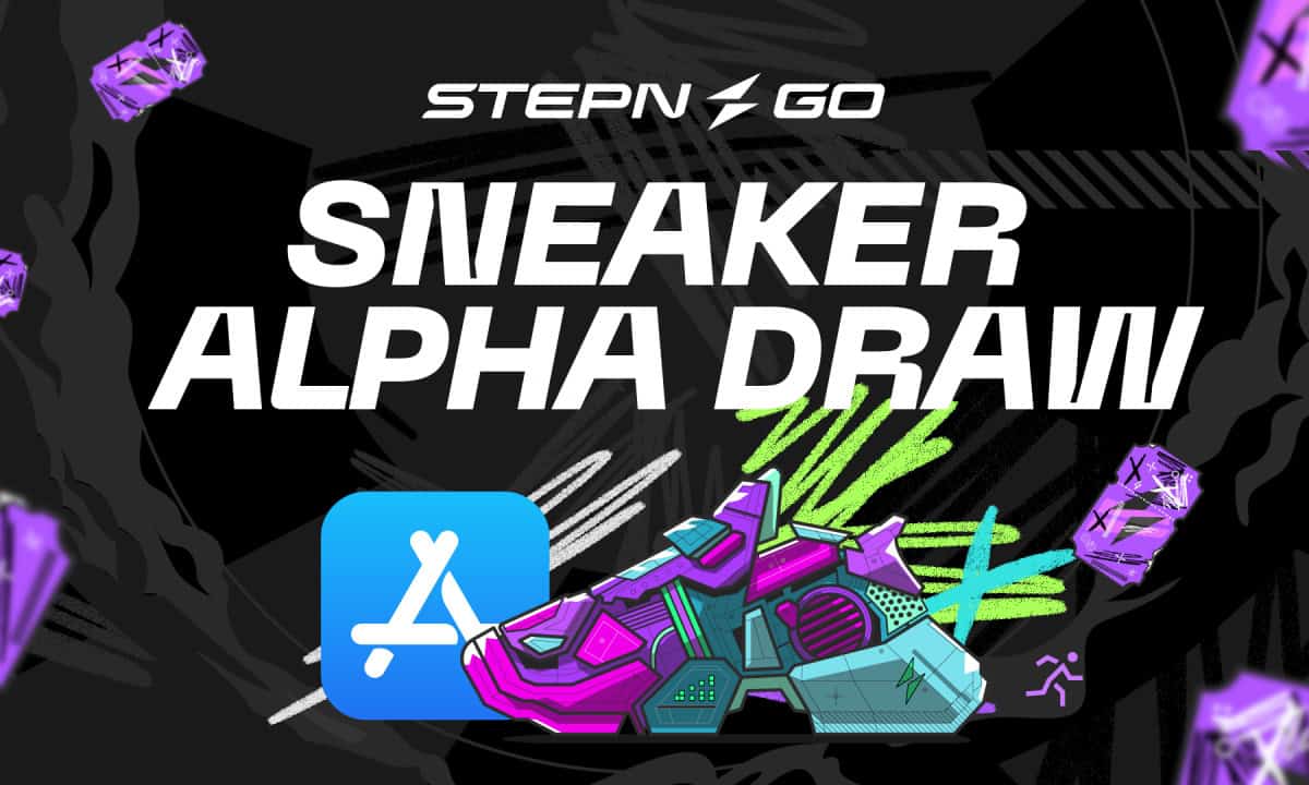 FSL宣布STEPN GO与Sneaker Alpha Draw一起在应用商店直播图标