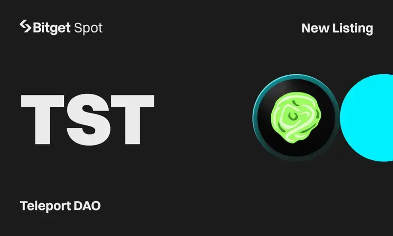 Bitget将TeleportDAO（TST）带到Poolx，供用户入股BGB和挖掘TST图标