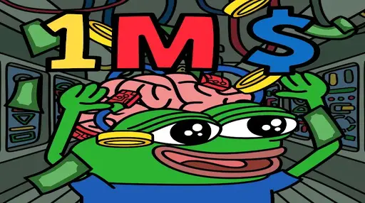 下一个Pepe竞争对手“Pepe Unchained”在ICO中获得100万美元-最佳记忆币？图标