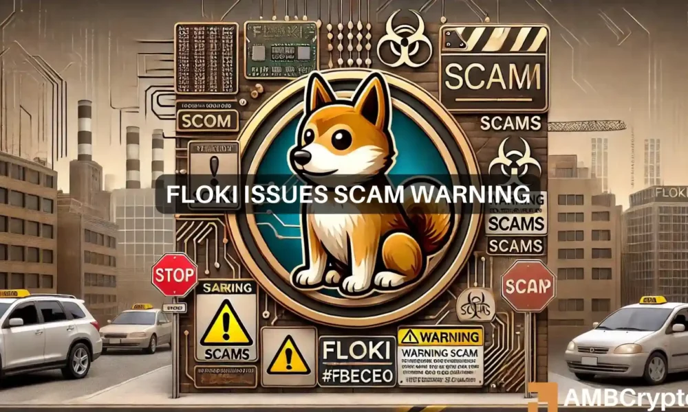 Floki Inu发布这一紧急警告，价格下跌11%图标