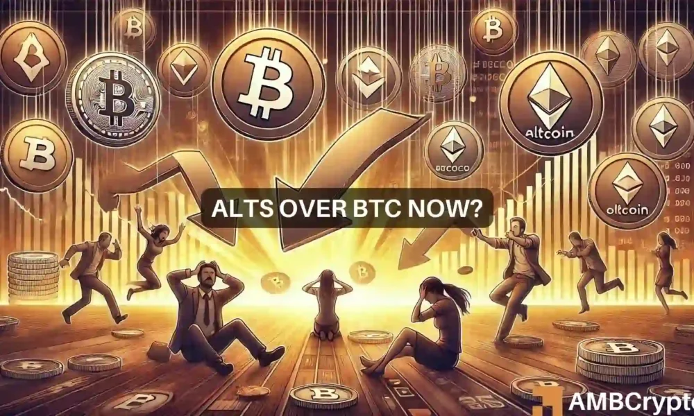 Altcoin赛季暂停？比特币最近的暴跌对另类价格意味着什么图标