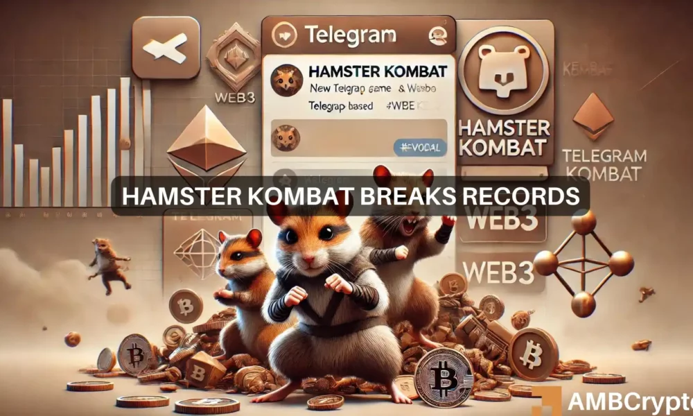 Hamster Kombat“领跑群雄”？仅三个月就吸引了2.39亿用户图标