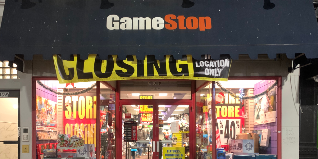 GameStop股票仍在下跌，过去一个月下跌23%图标