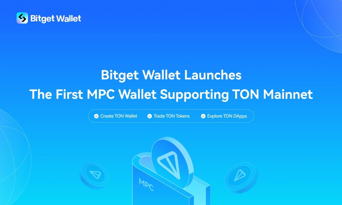 Bitget钱包推出业界首款支持TON主网的MPC钱包解决方案图标