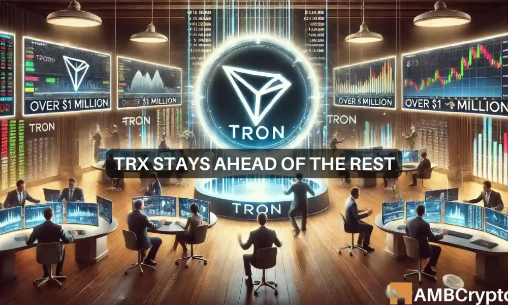 Tron警报：24小时内提取了超过1300万美元的TRX——正在酝酿什么？图标