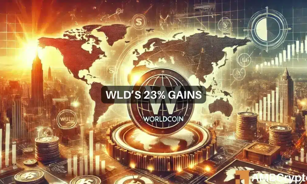 Worldcoin看涨者现身，推动WLD上涨23%：但为什么是现在？图标