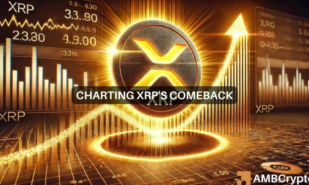 XRP能否保持45%的涨幅？价格图表显示…图标