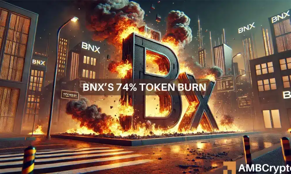 BinaryX提出74%的燃烧：评估对BNX的可能影响图标