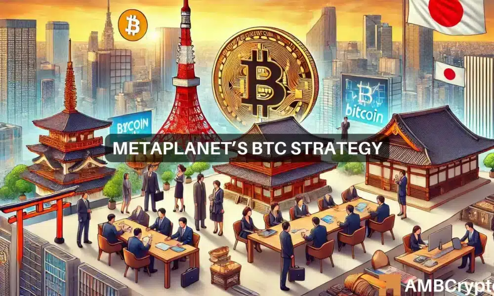 比特币投资帮助Metaplanet股票年初至今飙升900%：下一步是什么？图标