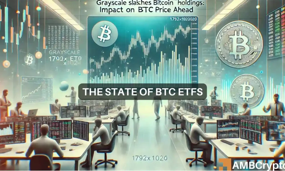 Grayscale比特币ETF的持有量很难预测：对BTC价格的影响？图标