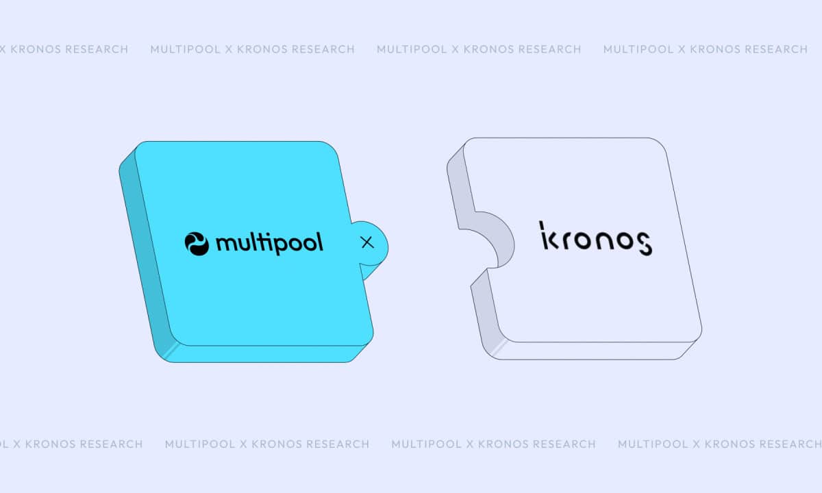 Multipool获得行业巨头Kronos Research的战略投资图标