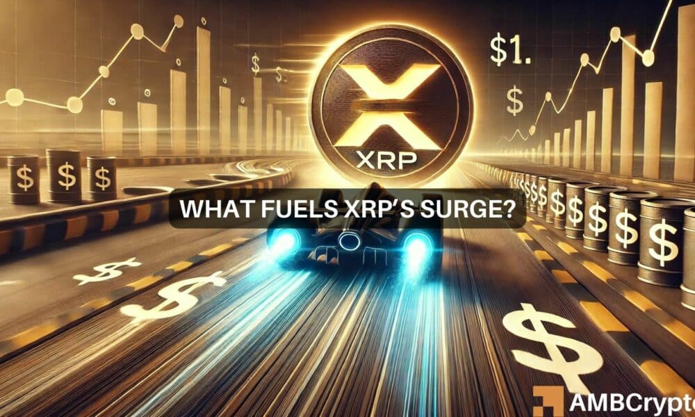 XRP能很快达到1美元吗？关键指标表明，未来将取得巨大进展图标