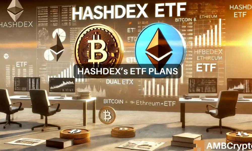 比特币、以太坊及其他：关于Hashdex新加密ETF的所有信息图标