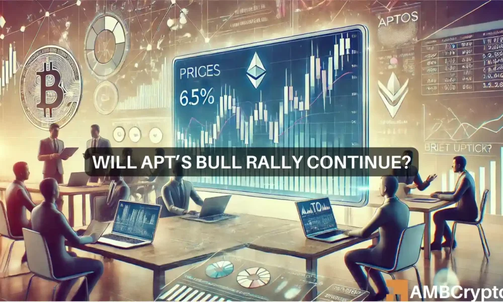 Aptos市场观察——6%的上涨会引发APT价格反弹吗？图标