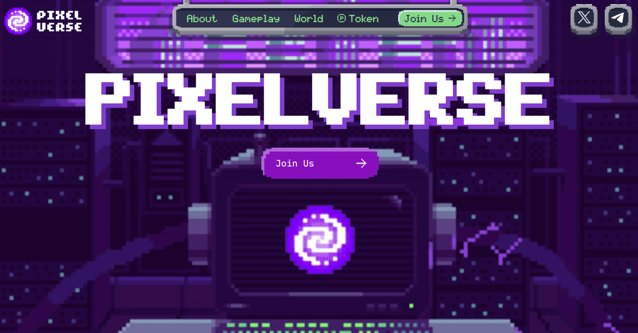 探索赛博朋克链游Pixelverse