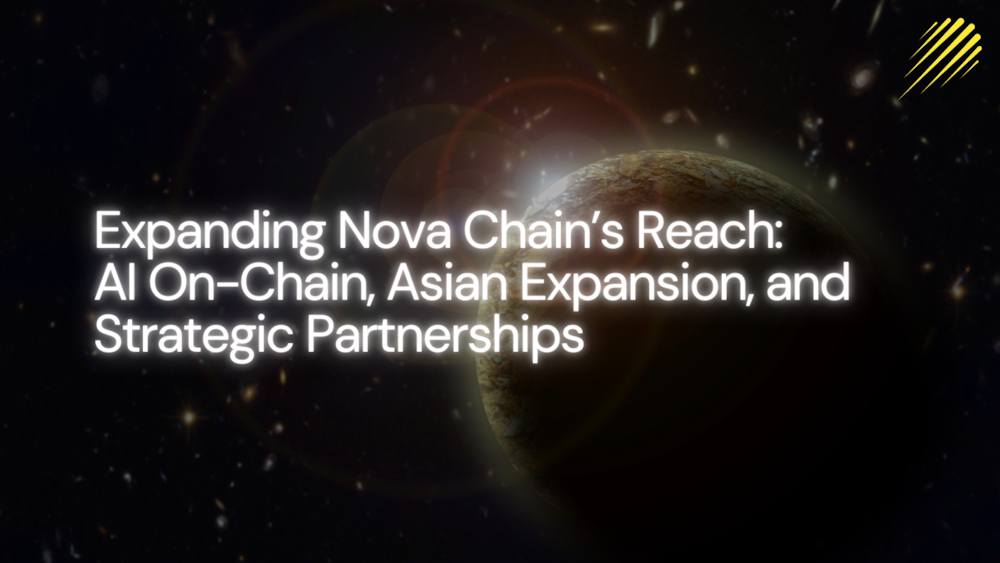 扩大Nova Chain的影响力：链上人工智能、亚洲扩张和战略合作伙伴关系图标