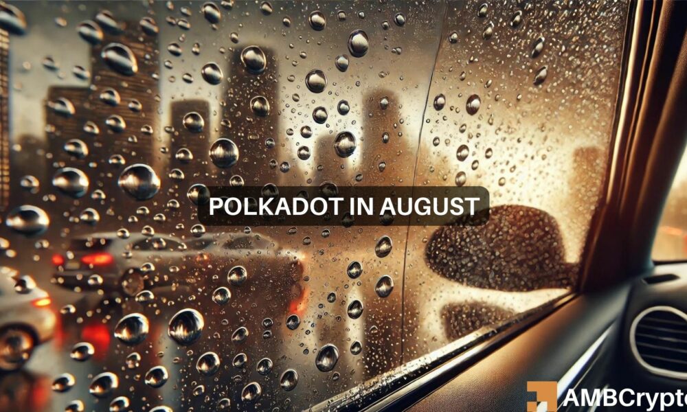 Polkadot的下跌楔子：8月DOT交易员将面临什么图标