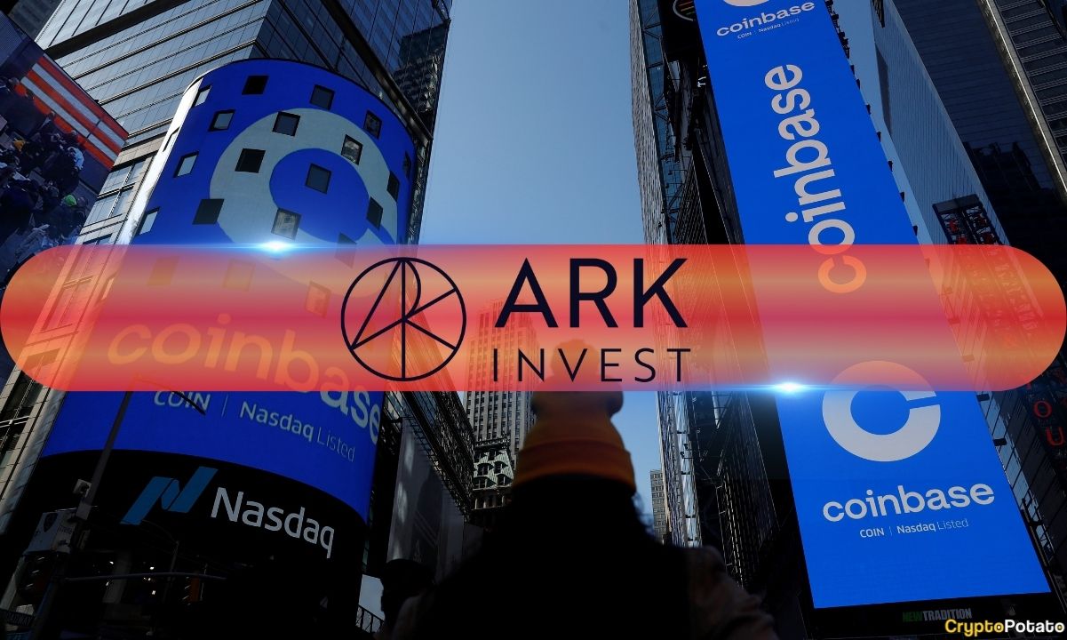 Ark Invest在市场暴跌中增持Coinbase股票图标