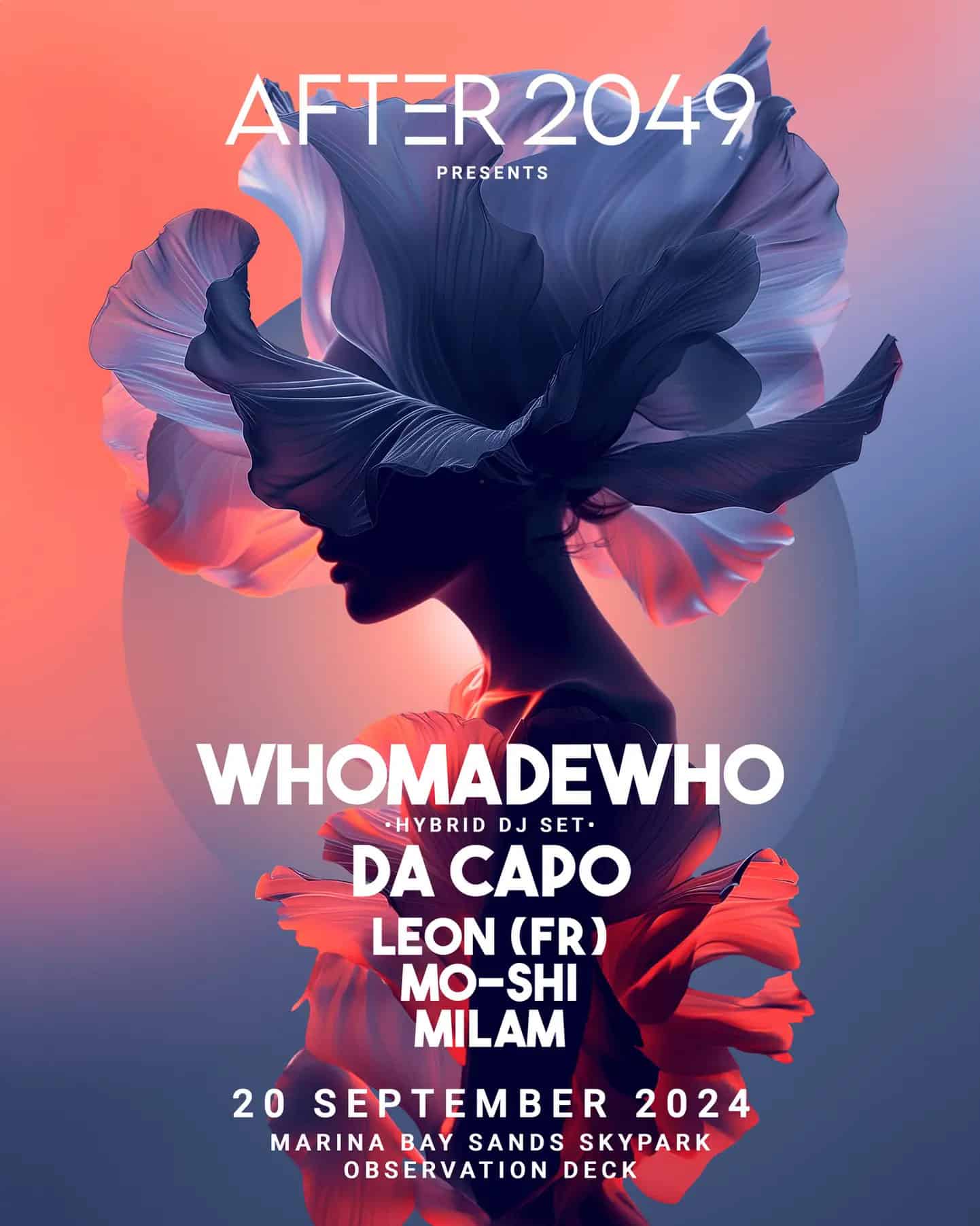 WhoMadeWho，Da Capo将成为2049年后新加坡最大的一级方程式赛前派对的头条图标