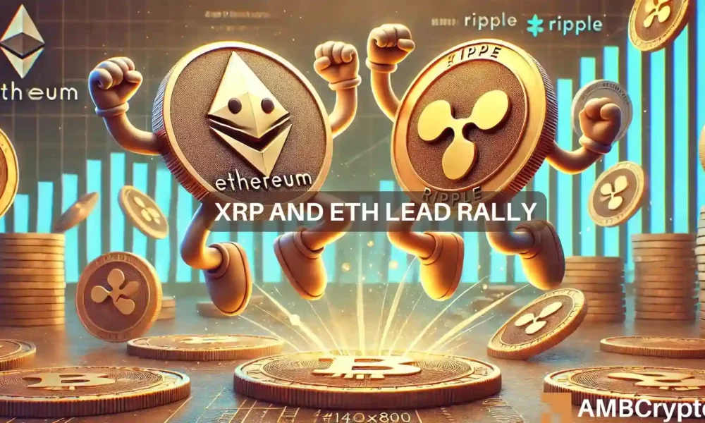 XRP、以太坊飙升两位数——现在怎么办？图标