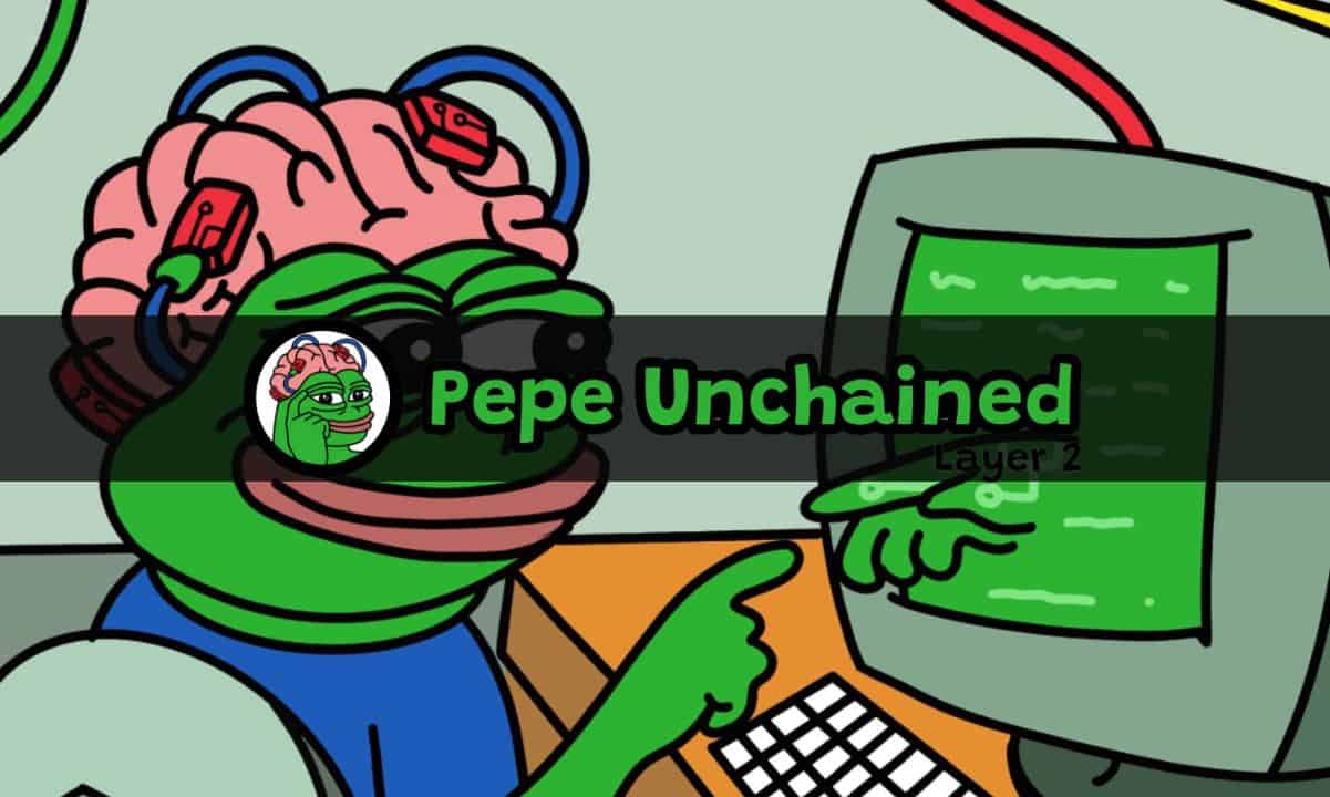 随着第二层Meme币项目超过800万美元，Pepe Unchained迅速走红图标