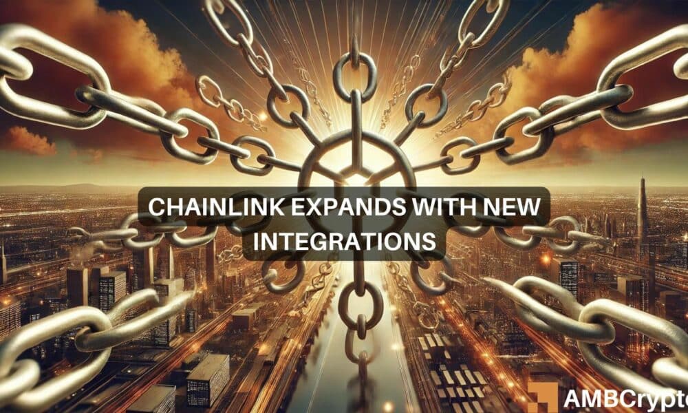 Chainlink的采用激增：探索对LINK的影响图标