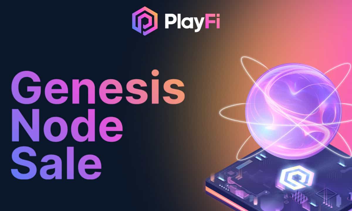 PlayFi将在一周内完成7万笔交易后提前启动Genesis节点销售图标