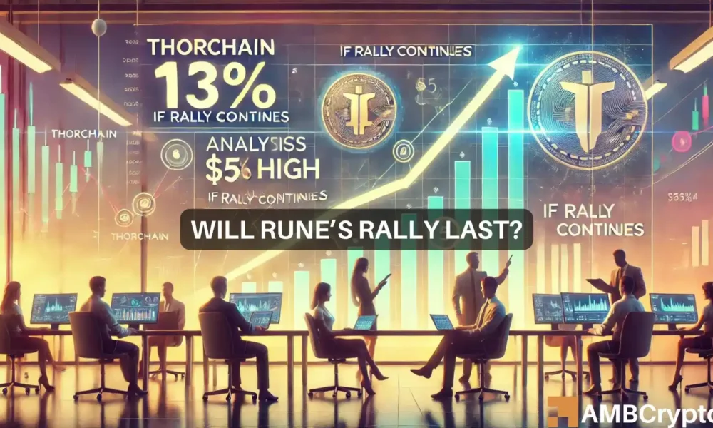 THORChain价格预测：RUNE是否有望收回5美元？图标