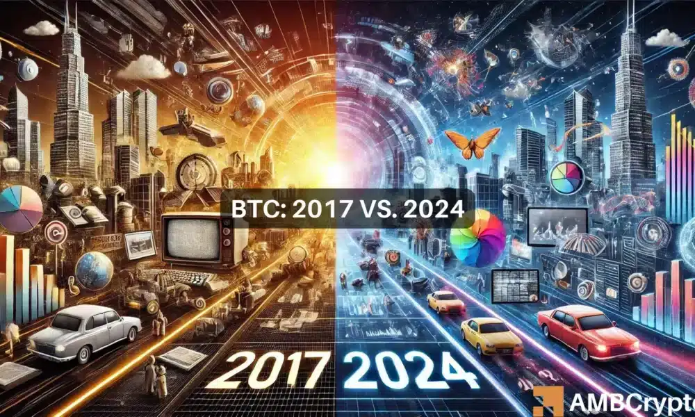 比特币会重复其2017年、2021年的模式吗？正在评估…图标