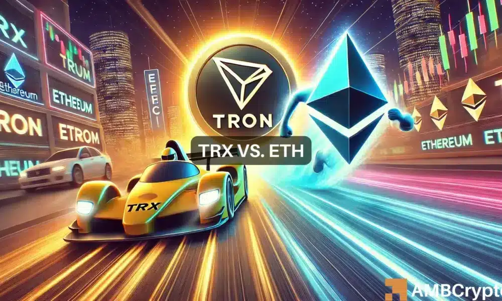 Tron的采用超过了以太坊：解码其主要原因图标