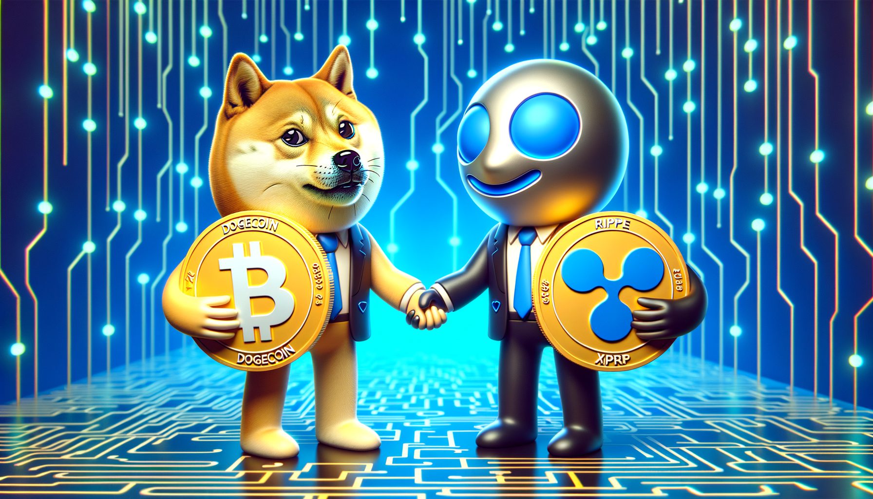 瑞波币（XRP）和狗狗币（Doge）8月份价格预测图标