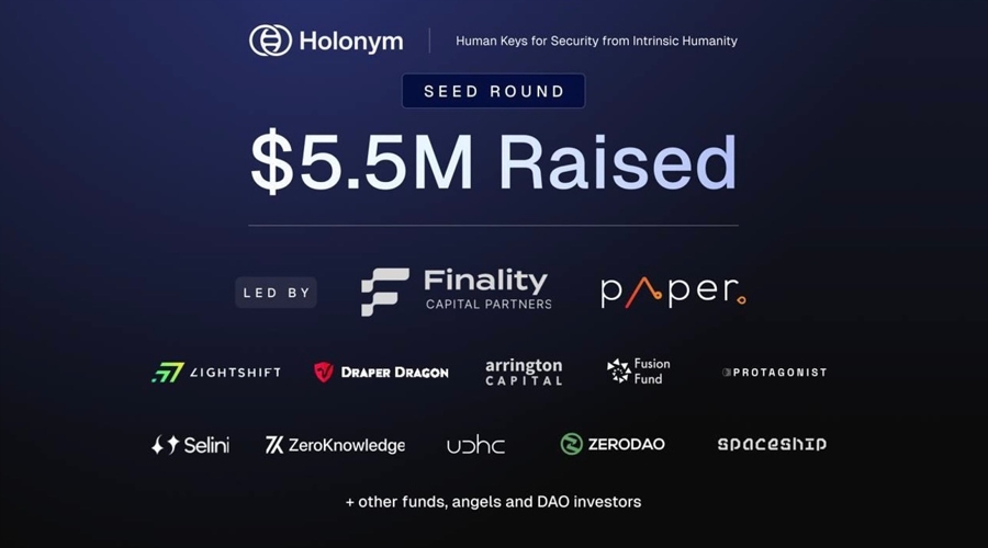 Holonym基金会获得550万美元种子资金图标