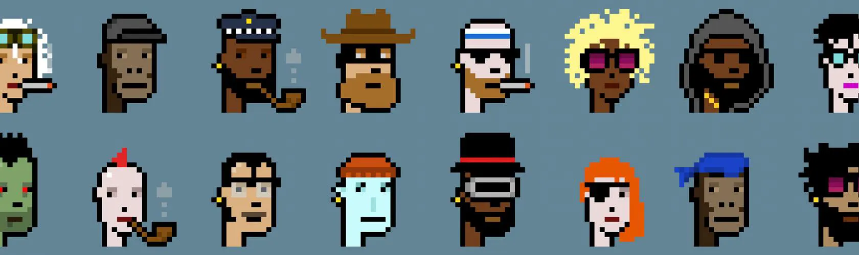 CryptoPunks NFT此前以创纪录的2400万美元的价格被收购，售价未公开图标