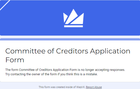 WazirX selects 10 creditors for the CoC but there is a catch.