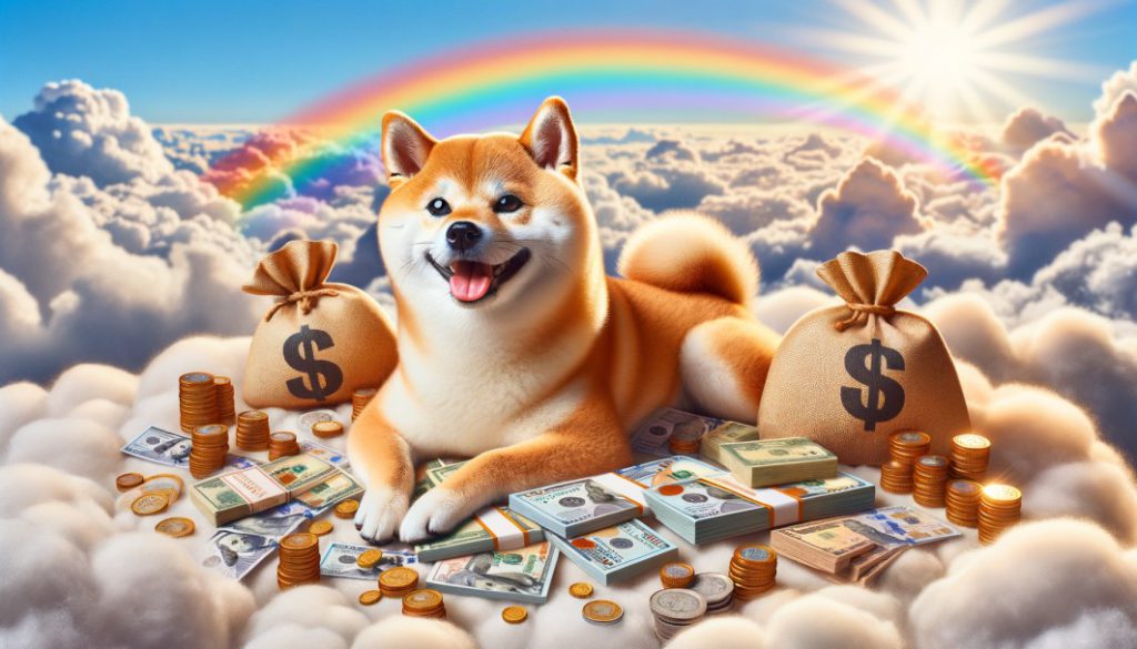 shiba inu money shib clouds