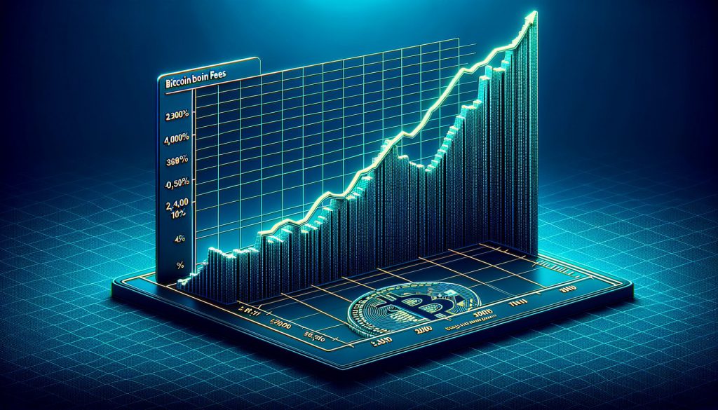 Bitcoin fees surge 120x BTC staking