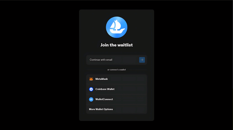 OpenSea Waitlist