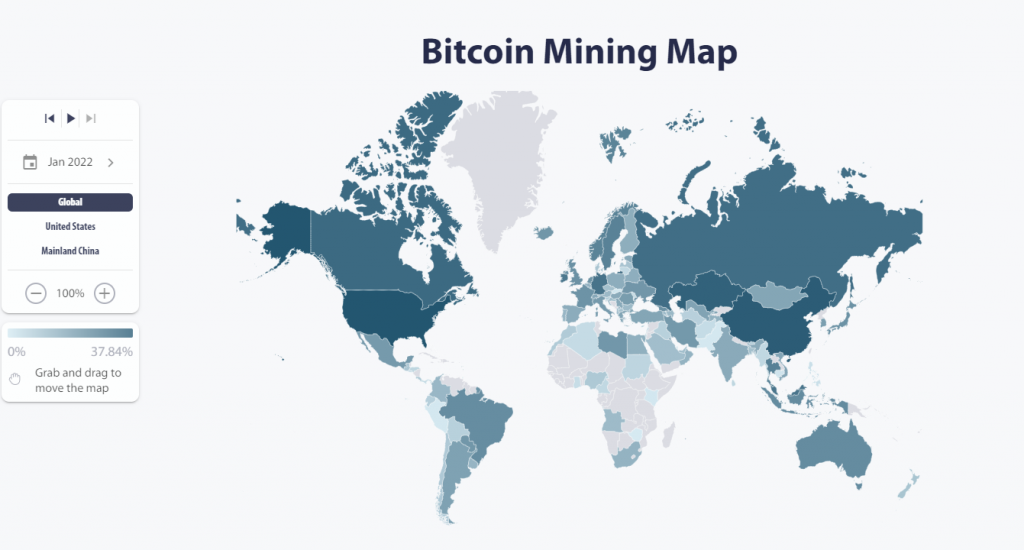 Bitcoin mining world