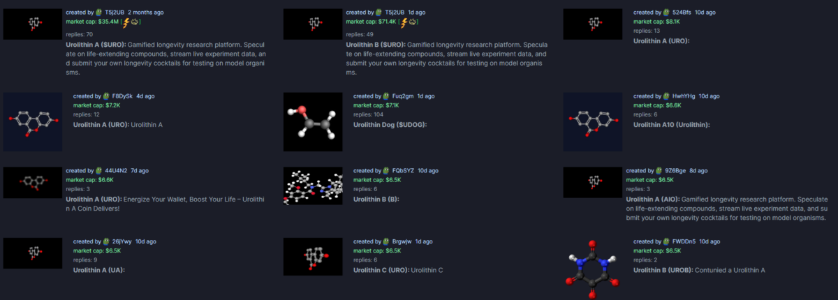 DeSci tokens took over Pump.fun, looking like legitimate science, but often being more volatile than memes. 