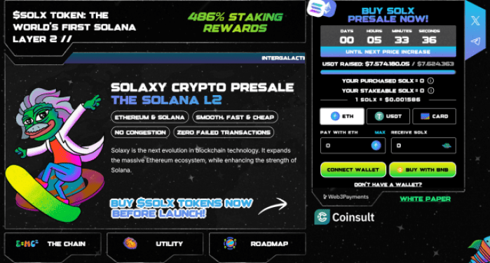 Solaxy presale