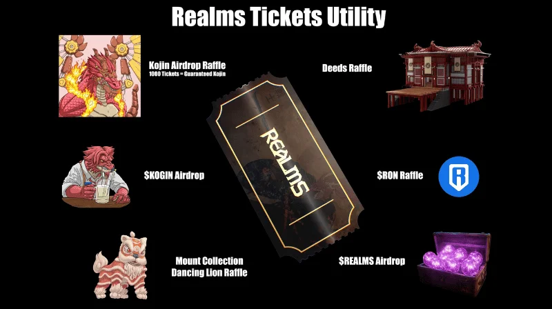 Ronin Realms Ticket Utility