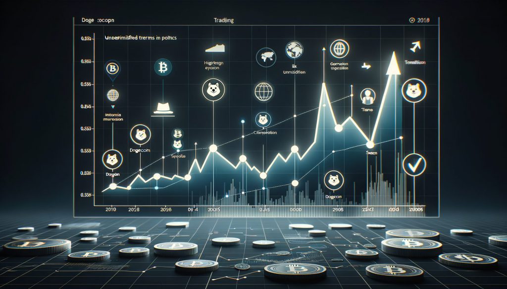 Dogecoin trading chart