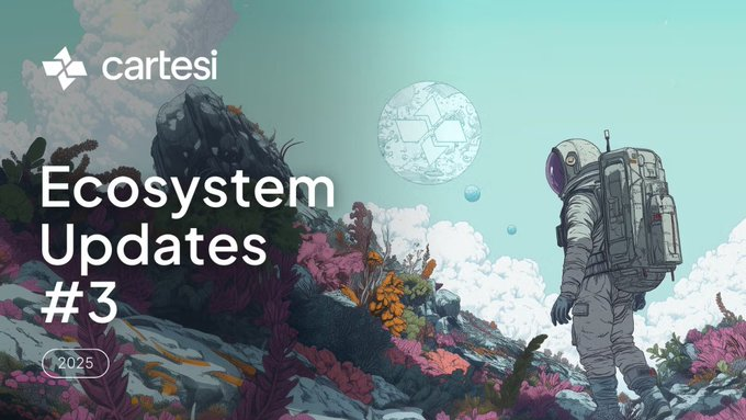 🎉@cartesiproject 2025生态全景：Linux驱动Layer 2 ，解锁Web3开发新体验！

文章来源：https://t.co/2qGpssYoEs  

💻 技术核爆：Rollups V2引领Web3新标准
🔹 Rollups V2震撼来袭：Web3首个支持Linux标准库的Rollup方案，计算效率翻倍，开发者体验全面升级！
🔹 Node V2性能飞跃：3秒极速启动，JSON-RPC吞吐量提升300%，无缝集成数据可用性！
🔹 Coprocessor突破瓶颈：解决EigenLayer验证难题，智能合约算力无上限，释放AI+区块链潜能！  

🌍 生态爆发：现象级应用席卷Web3
🔹 《World Tycoon》链游热潮：日均交易突破10万笔，加密版“模拟城市”重塑链上经济！
🔹 Comet元宇宙公测：Cartesi Rollups 2.0首秀，万人共创链上经济体，开启新玩法！
🔹 https://t.co/uted1h4ON0蓄势待发：通过CertiK审计的链上定投协议，即将主网上线，安全与效率兼得！  
👨‍💻 开发者赋能：资源+资助双轮驱动
🔹 全球首创ZK验证：RISC Zero跨链桥接落地，零知识证明（zk-proof）验证更高效！
🔹 Golang开发全栈支持：教程+实战训练营上线，快速上手Cartesi Coprocessor：

👉 实战指南：https://t.co/7LsIzaVXLu
🔹 百万美元资助计划：开放申请，推荐优秀开发者即获$500 $CTSI 奖励！  

🌐 全球布局：Cartesi强势崛起
🔹 50万美元CTSI回购：基金会护盘，彰显生态长期信心！
🔹 全球影响力飙升：阿姆斯特丹峰会演讲视频播放量破百万，东南亚黑客松报名火热开启！
🔹 技术优势亮眼：唯一支持主流编程语言的Rollup协议，100%兼容Linux环境，交易吞吐量超传统L2 20倍！  

🔗 关于Cartesi
Cartesi，模块化区块链协议，融合Linux环境+高性能Rollups，为下一代dApp提供无限可能！

🌐 官网：https://t.co/Mj9eqMxAGt
🇨🇳 中文社区：https://t.co/HwlYtcz2pv
📜 技术白皮书v3.0：https://t.co/r3ESggyQCV