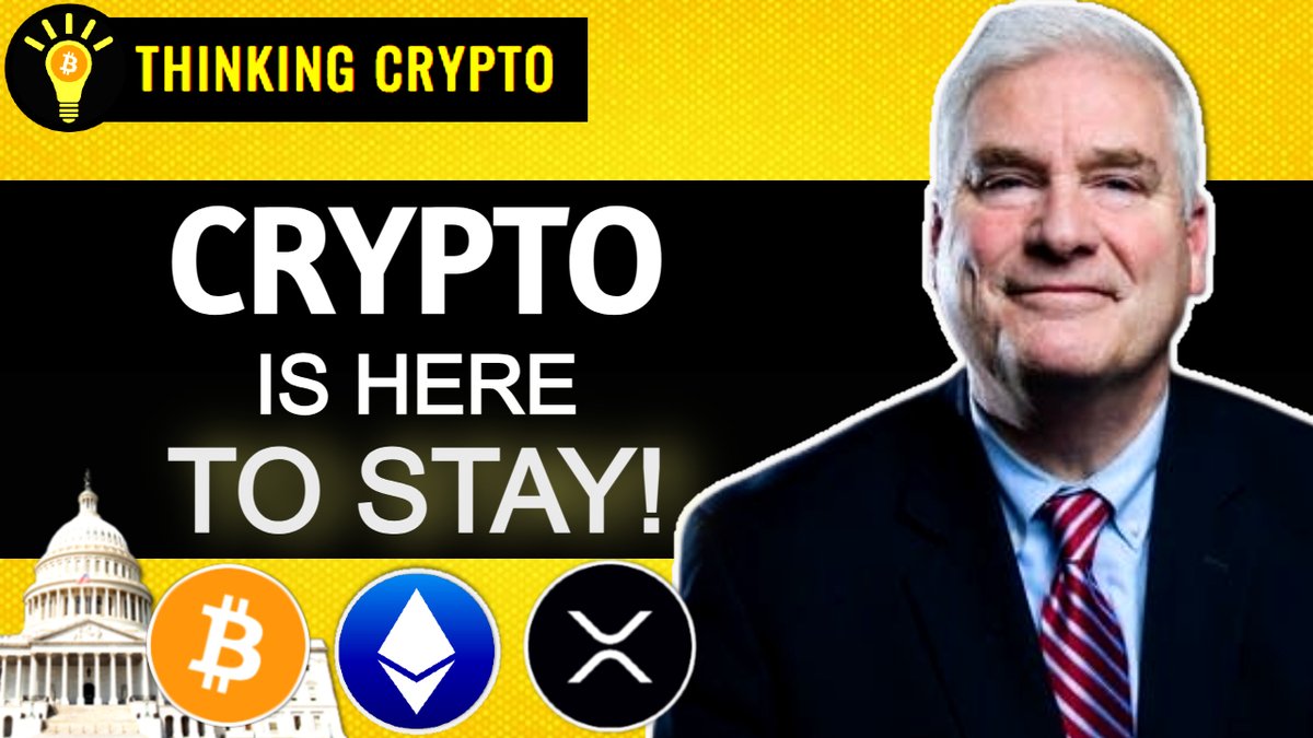 Crypto＆Stablecoin立法将通过！

观看▶Q https://t.co/wyuompmejp

国会议员汤姆·埃默（Tom Emmer）和我一起与美国加密法规讨论了最新信息。

主题：
 - 特朗普总统首先签署了法律 - 废除IRS DEFI规则 
 - 加密市场结构和稳定账单 
 - 向特朗普总统收取账单的时间表  
 - 新的SEC主席保罗·阿特金斯（Paul Atkins） - 期望和SEC将协助为加密市场结构法案提供规则 
 - 比特币储备和数字库存 
 - 参与加密货币的银行 -  SAB121废除 -  FDIC，OCC和美联储删除限制。  
 - 加里·贡斯勒（Gary Gensler）会再次在政府工作吗？

#interview #podcast #crypto #stablecoins #usa #congress #senate #trump @gopmajoritywhip