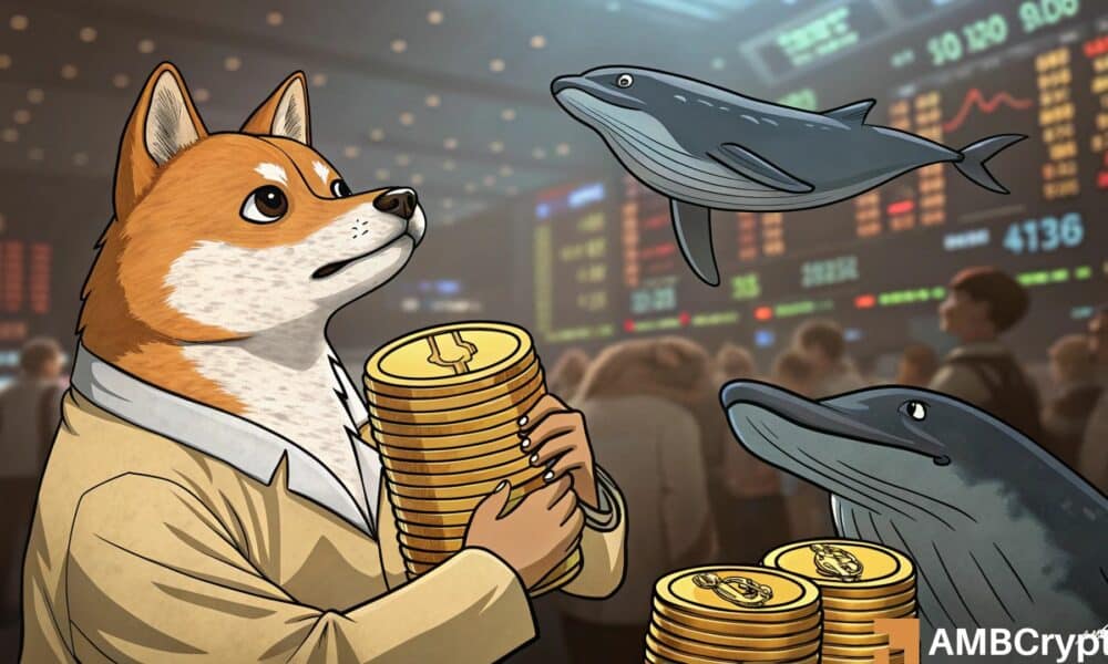 Shiba Inu从2个关键组中广泛倾倒 - 卖压力上升?