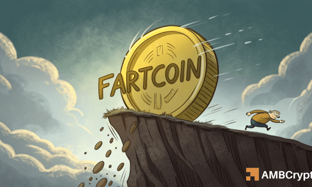Fartcoin Rally看到警告信号! - 为什么交易者退缩?