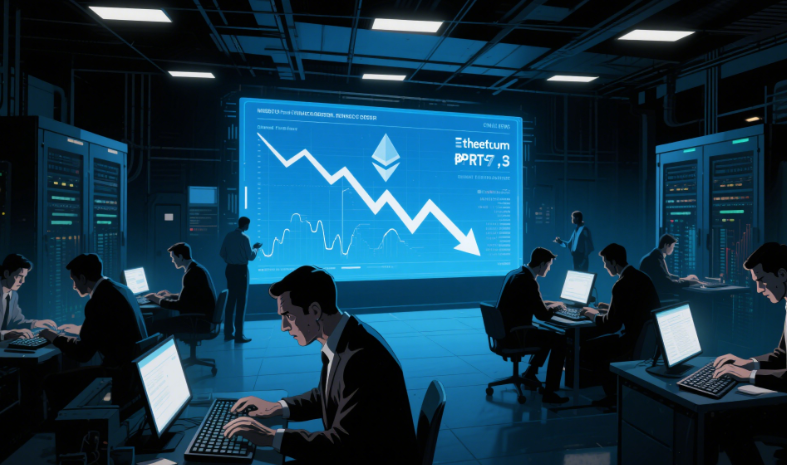 以太坊暴跌8%创5个月新低！机构紧急报告：警惕重复2月崩盘历史